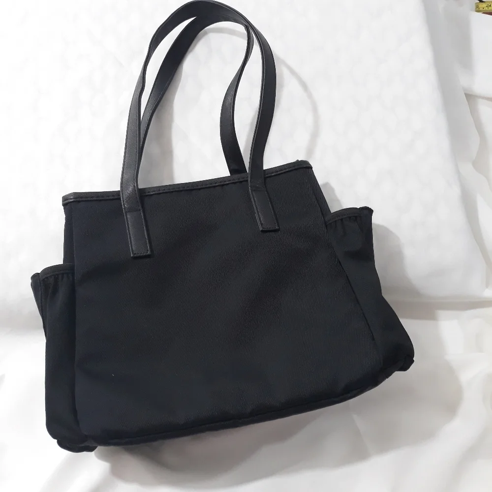 Fit + Fresh Lunch Black Tote Shoulder Bag with Sandwich Container  New with Tag